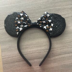 Disney Halloween Minnie Mouse Ears Headband